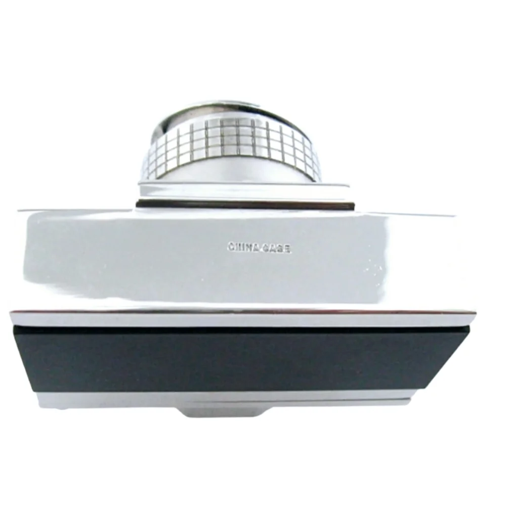 Timex Silver and Black Camera Clock